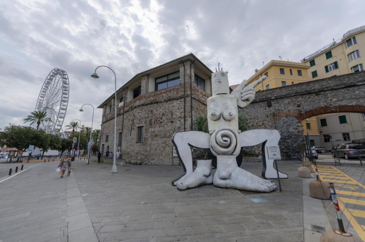 Joivy Warm Family Flat For 9, Near Porto Antico Apartment Genoa Ngoại thất bức ảnh